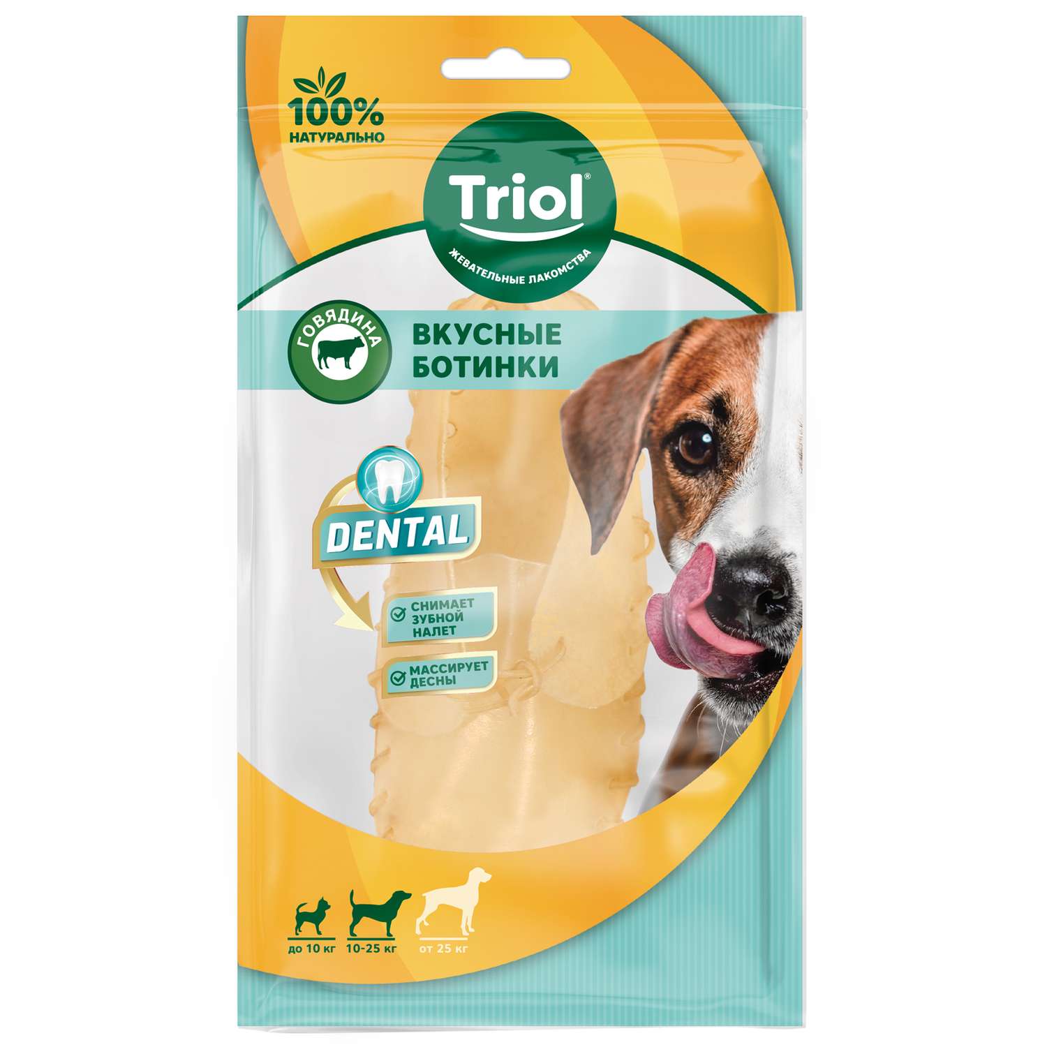 Лакомство для собак Triol Dental 20см*10шт Ботинки - фото 1