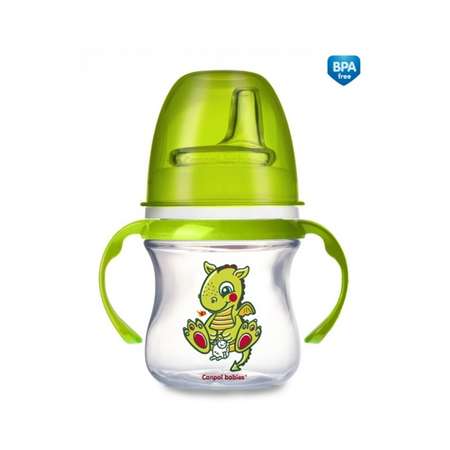 Поильник Canpol Babies EasyStart 120 мл с ручками в ассортименте