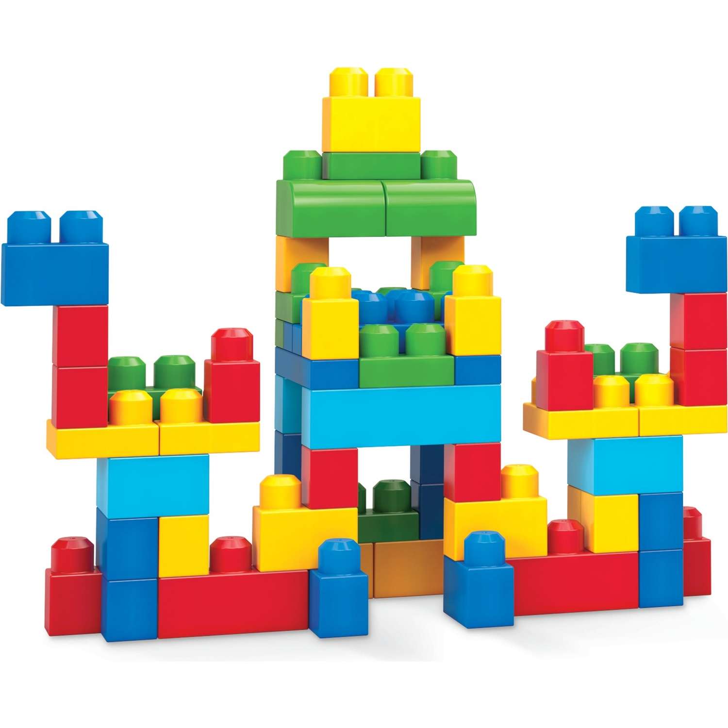 Конструктор Mega Bloks First Builders 60деталей Голубой DCH55 - фото 24