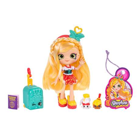 Кукла Shopkins Shoppies Сью Спагетти Путешествие в Европу