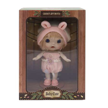 Кукла Funky Toys в розовом костюме 18 см FT0689325