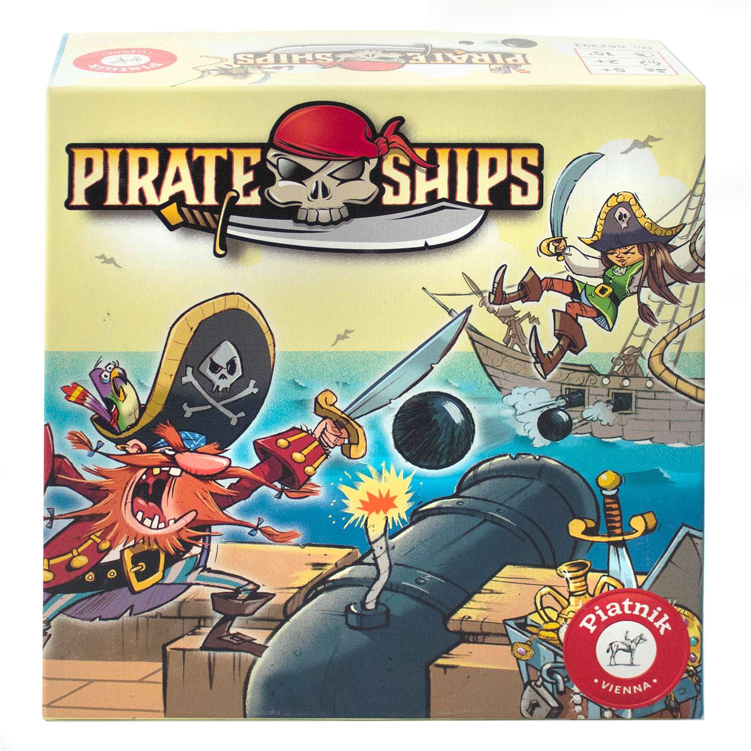 Игра настольная Piatnik Пиратские корабли 714399 - фото 1