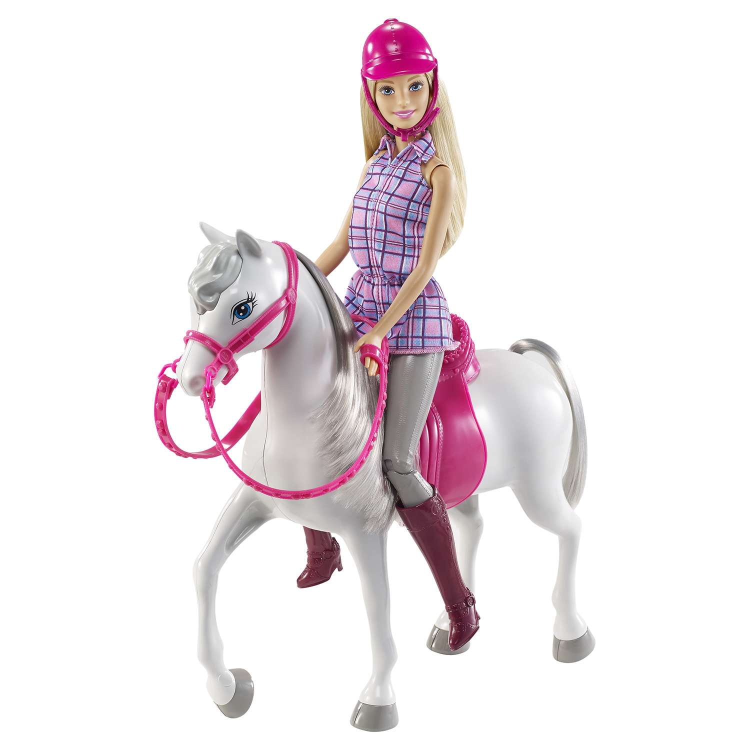 Кукла Barbie Barbie и лошадь DHB68 DHB68 - фото 6