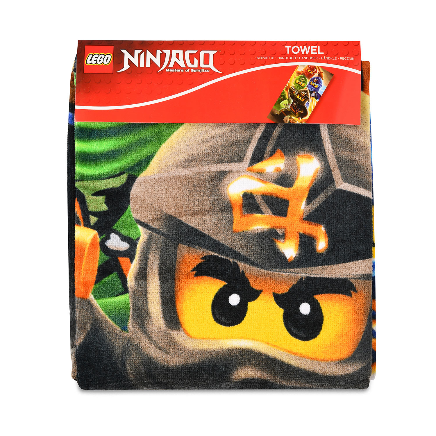 Полотенце LEGO Ninjago Quadrant Towel LG6QUD - фото 2