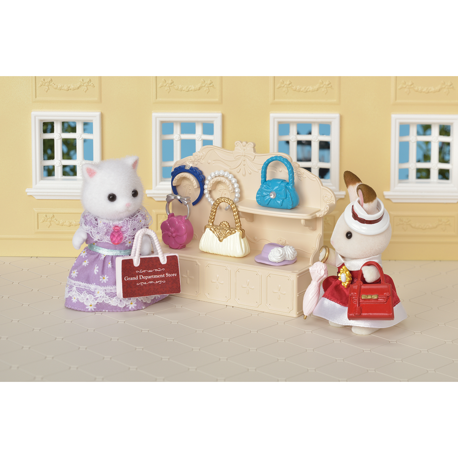 Набор SYLVANIAN FAMILIES TOWN Series Галерея «Гранд Таун» (подарочный набор) - фото 11