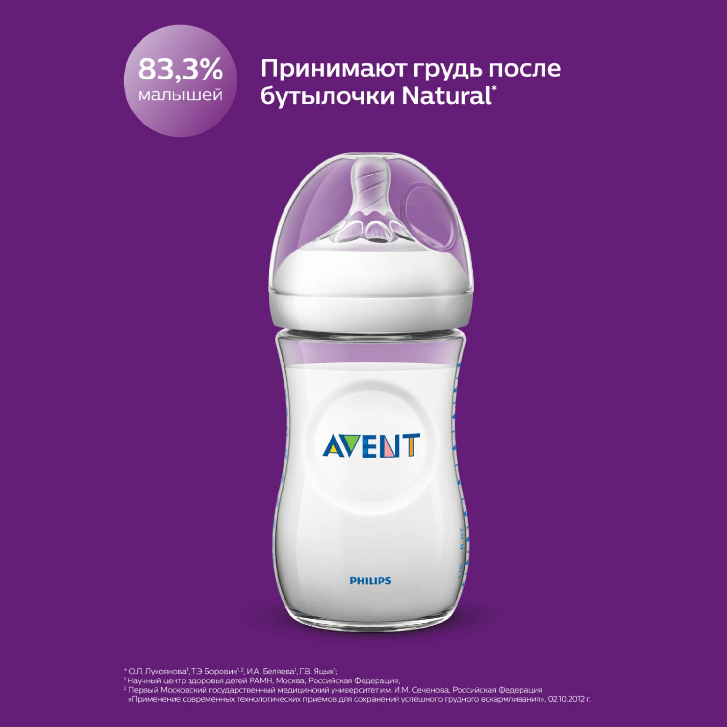 Бутылочка Philips Avent Natural2 330 мл с 6 месяцев SCF036/17 - фото 5