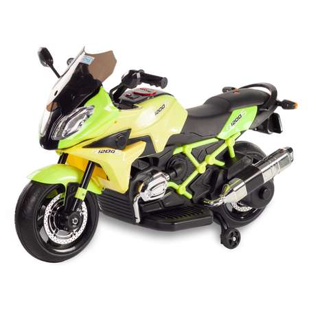Мотоцикл BABY STYLE на аккумуляторе салатовый