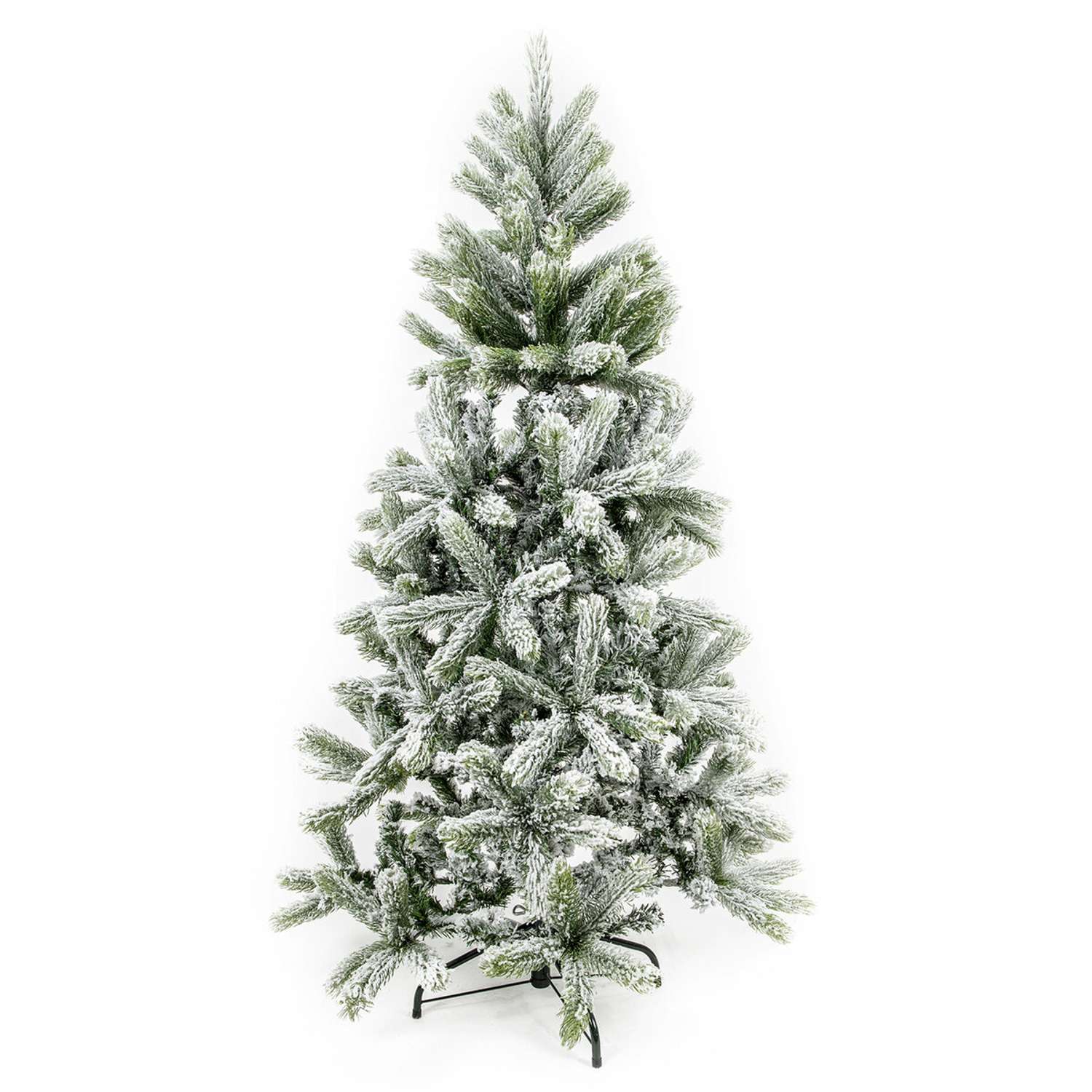 Новогодняя елка Золотая сказка новогодняя искусственная заснеженная Snow Queen 150 см - фото 1