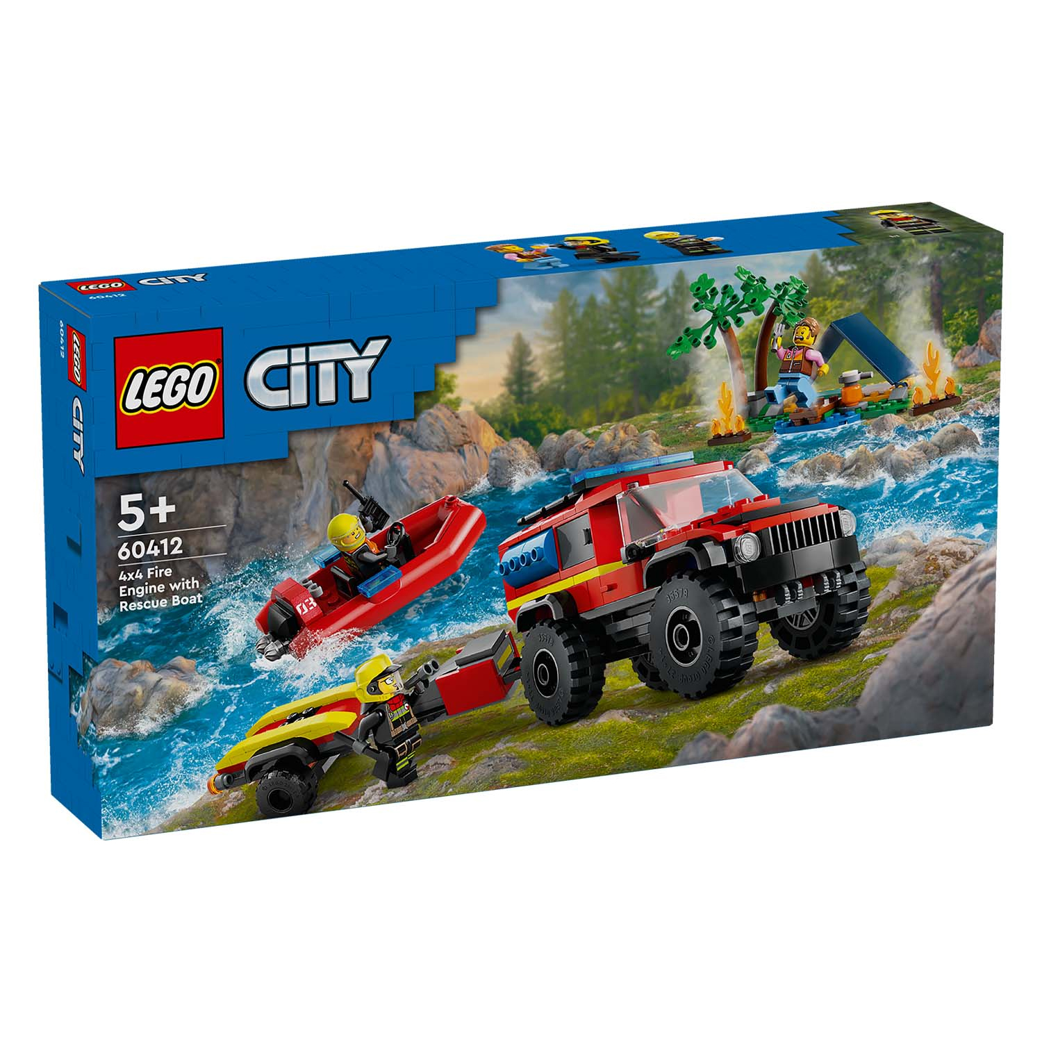 Конструктор детский LEGO City Пожарная машина 60412 - фото 11