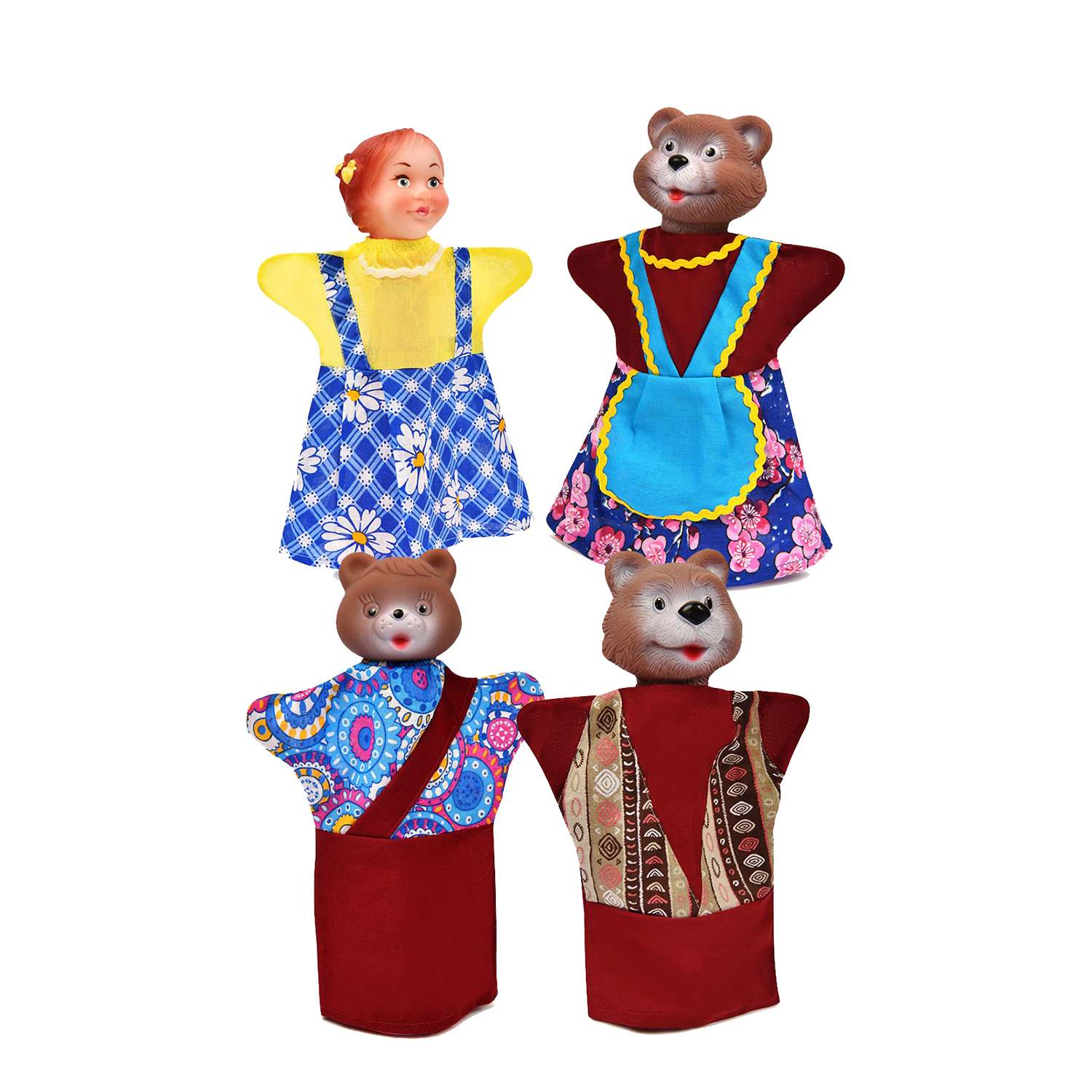 Кукольный театр Русский стиль Три медведя 4 персонажа - фото 2