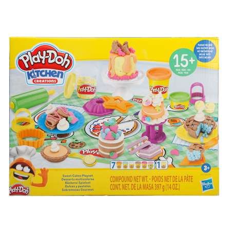 Набор игровой Play-Doh Сладкие тортики F2773