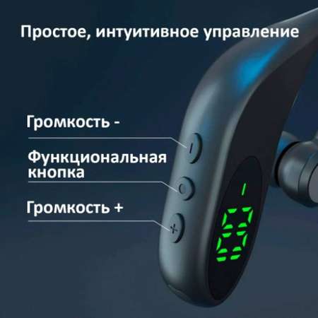 Беспроводная гарнитура BandRate Smart BRSTL8BB черная