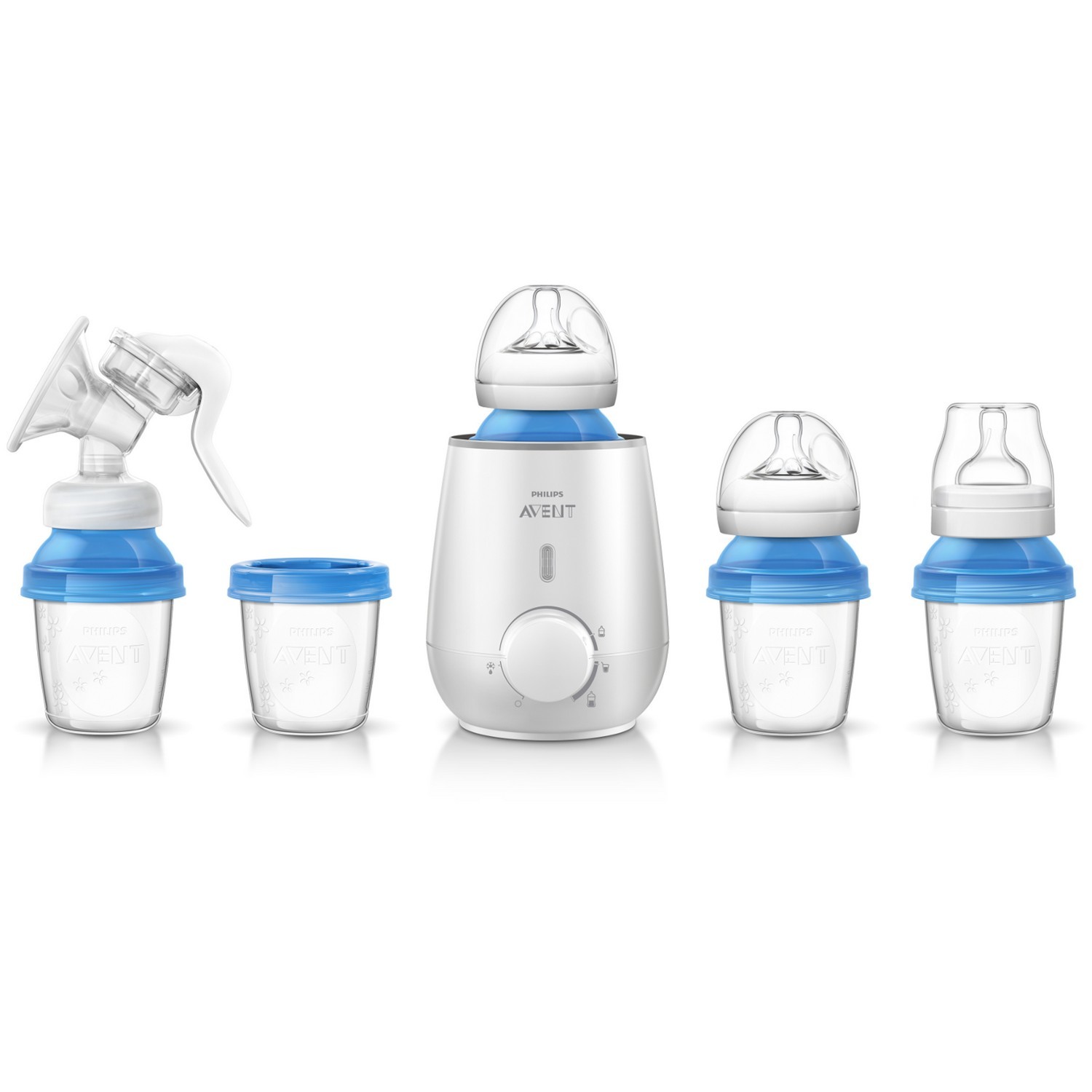 Ручной молокоотсос c контейнерами Philips Avent Natural SCF330/13 - фото 3