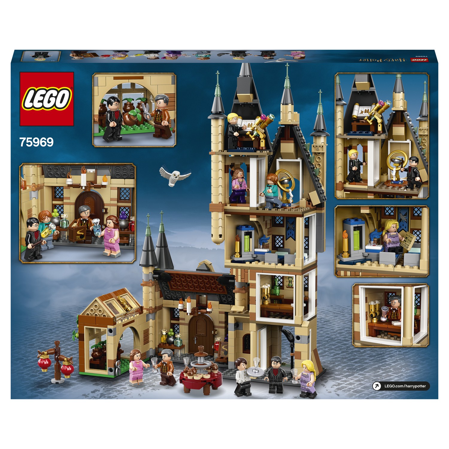 Конструктор LEGO Harry Potter Астрономическая башня Хогвартса 75969 - фото 3