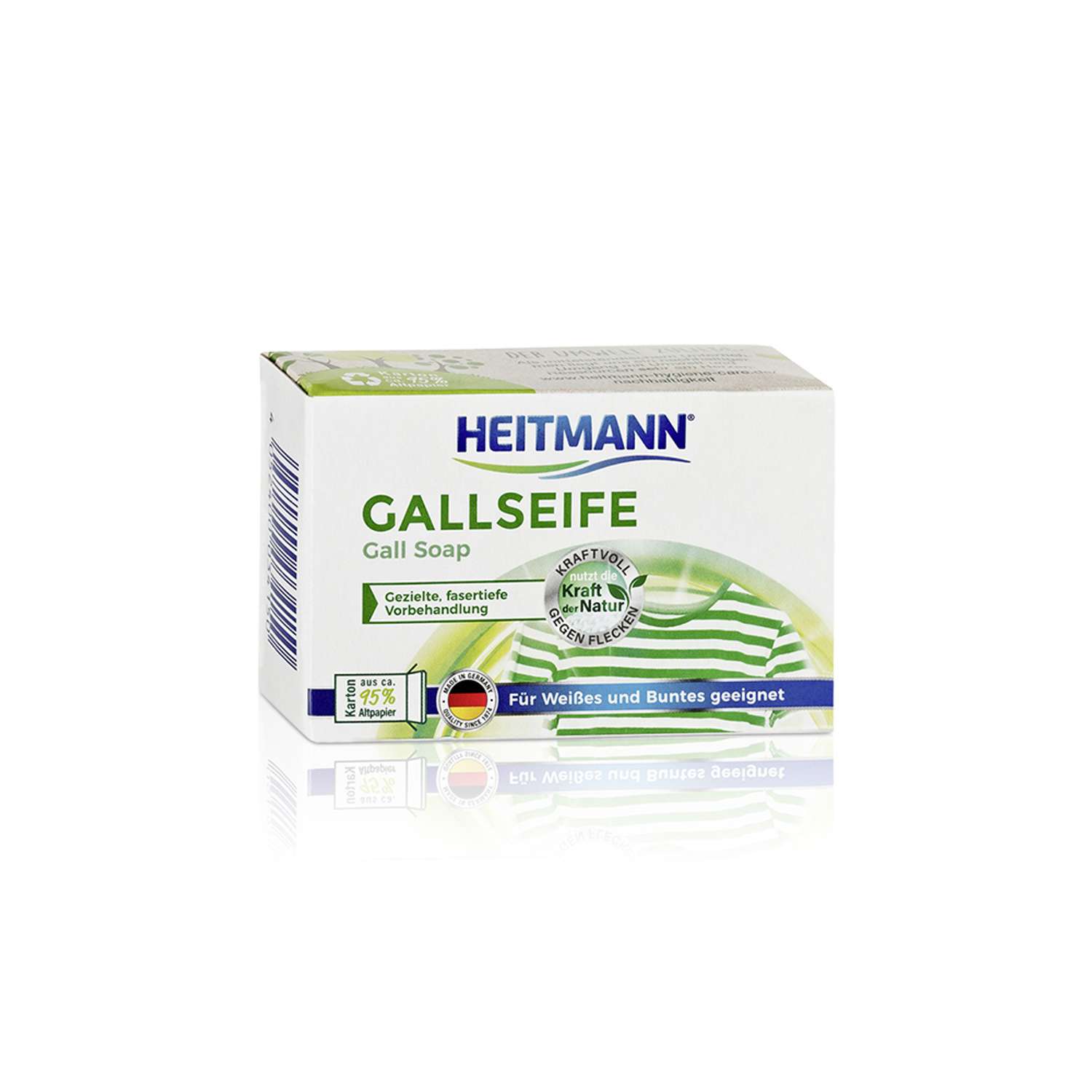 Пятновыводитель Heitmann на основе желчного мыла Gallseife 100г - фото 1