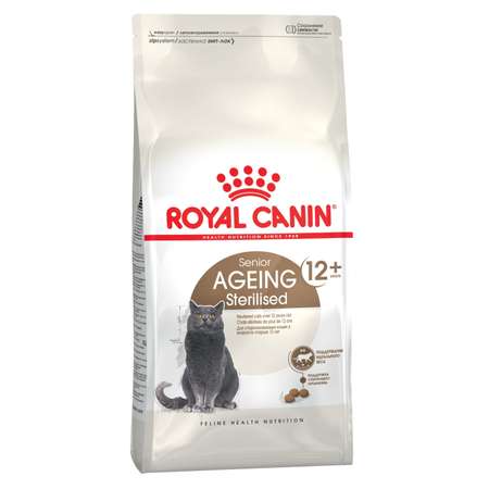 Корм сухой для кошек ROYAL CANIN Ageing Sterilised 4кг 12+ стерилизованных пожилых