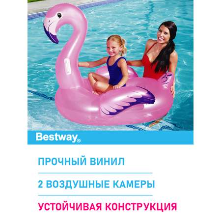 Игрушка для катания верхом Bestway Фламинго 155 х 119 см