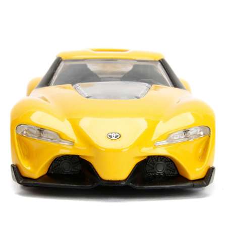 Машинка Jada 1:32 2009 Toyota Ft-1 Concept Желтая 98753