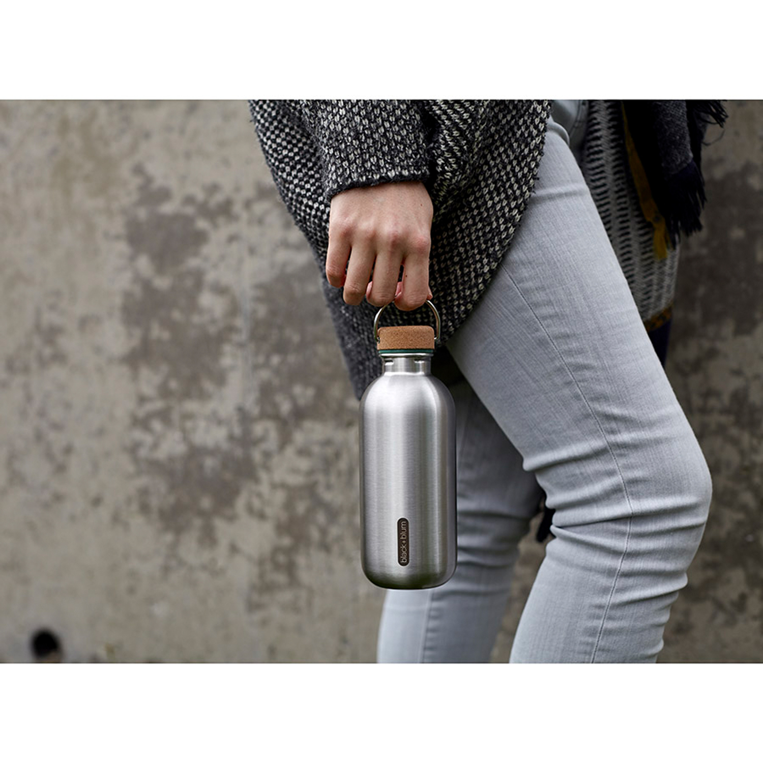 Бутылка Black+Blum Water Bottle B 600 мл оливковая - фото 3