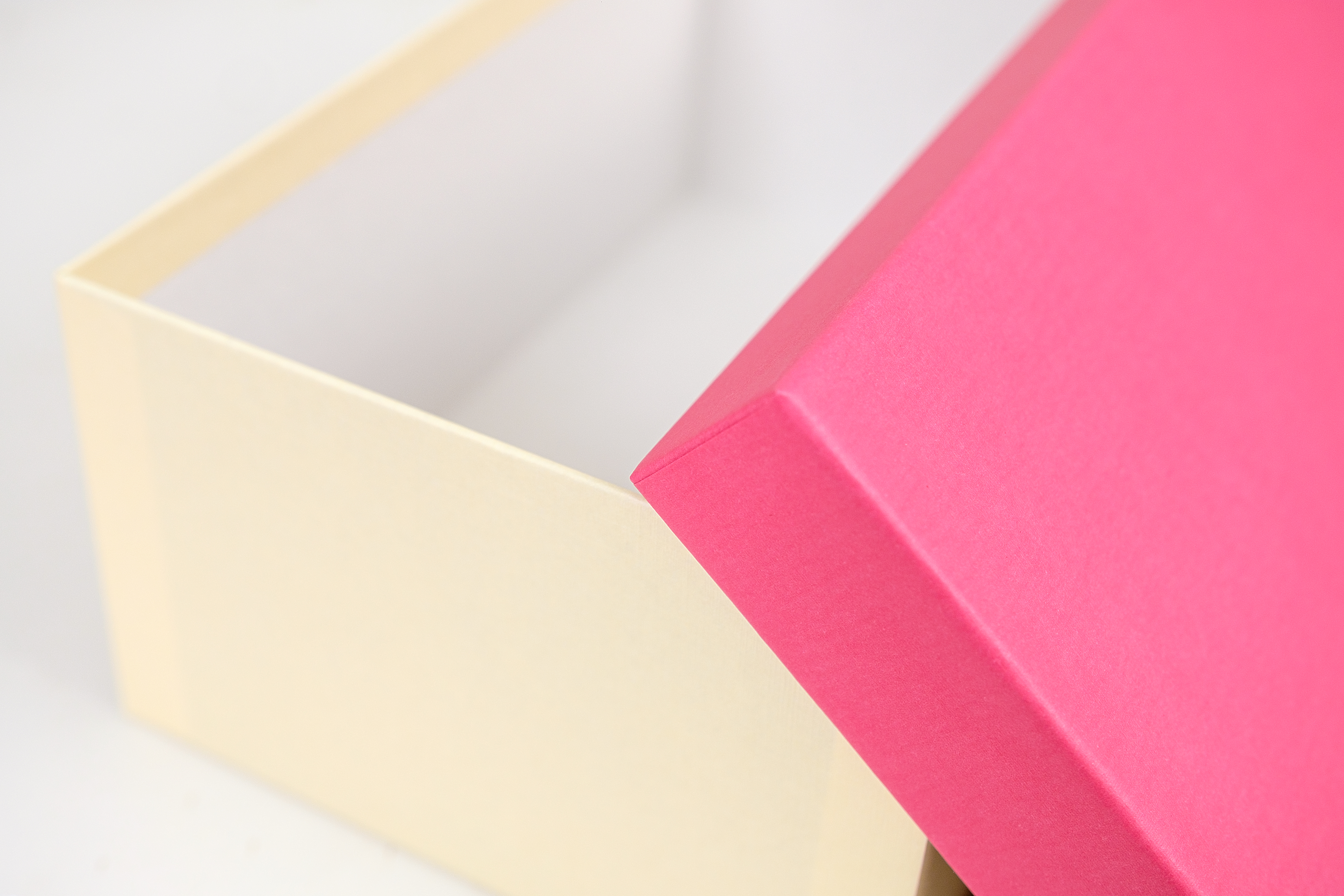 Набор подарочных коробок Cartonnage 10 в 1 Радуга розовый бежевый - фото 3