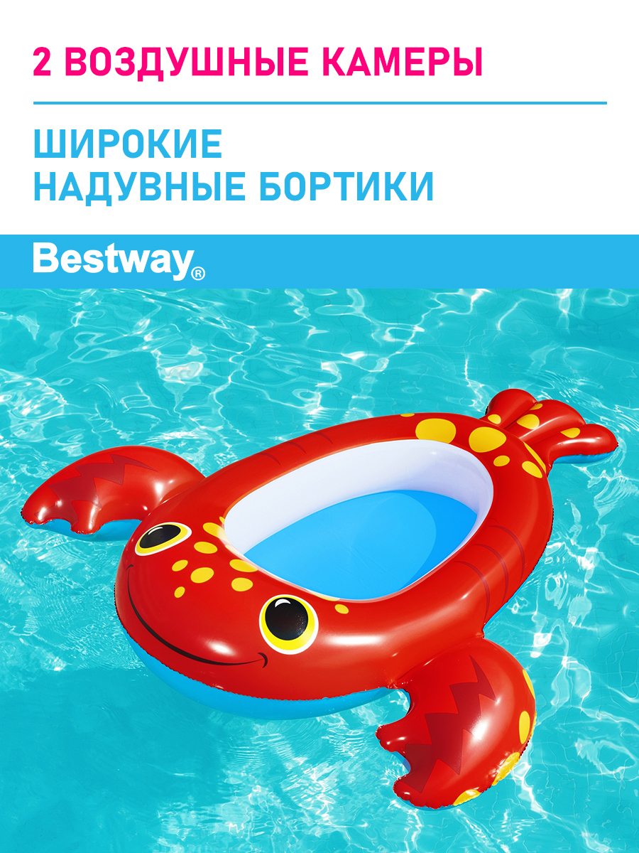 Лодочка надувная Bestway Добрые друзья - фото 3