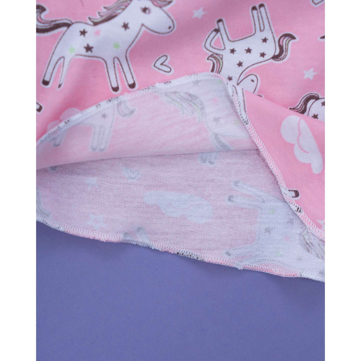 Пижама Babycollection 603/pjm004/3/sph/k1/001/p1/W*dбелый розовый - фото 12