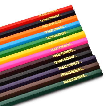 Набор цветных карандашей Kinderspielwaren Transformers TRBB-US1-P-12