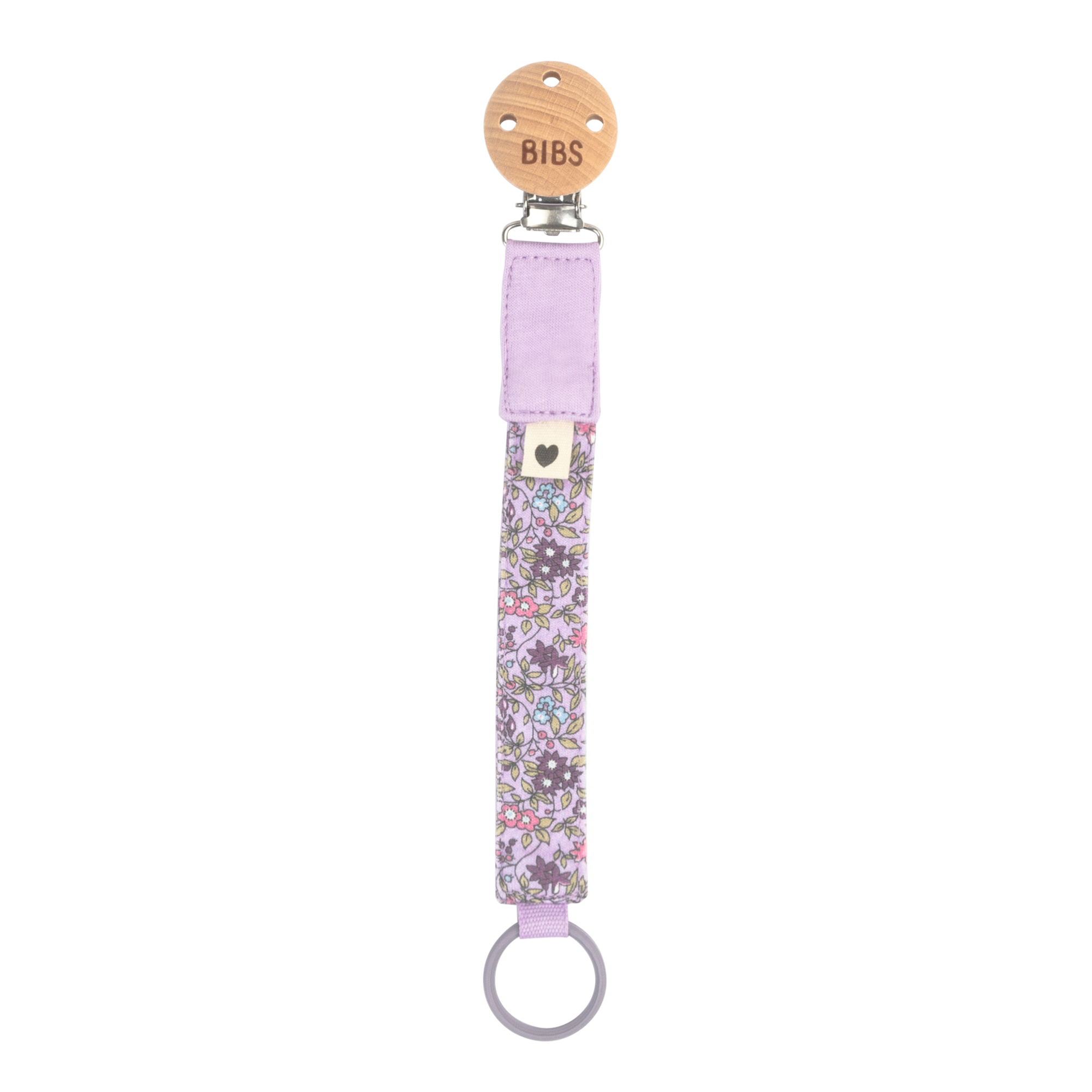 Держатель для пустышки BIBS Liberty Pacifier Clip Chamomile Lawn Violet Sky - фото 6