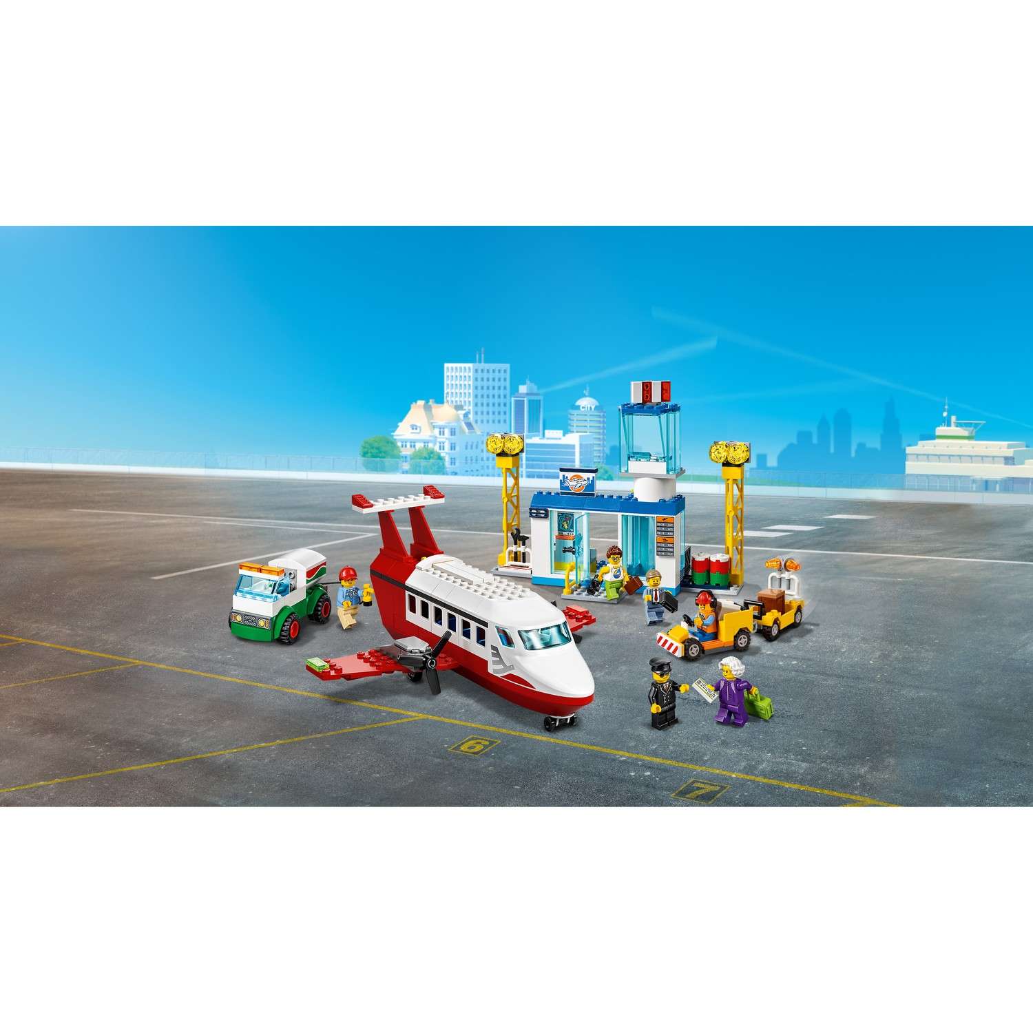 Конструктор LEGO City Городской аэропорт 60261 - фото 13