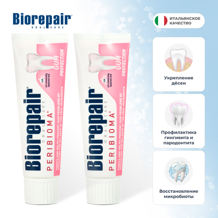 Зубная паста Biorepair Peribioma Gum Protection для защиты десен