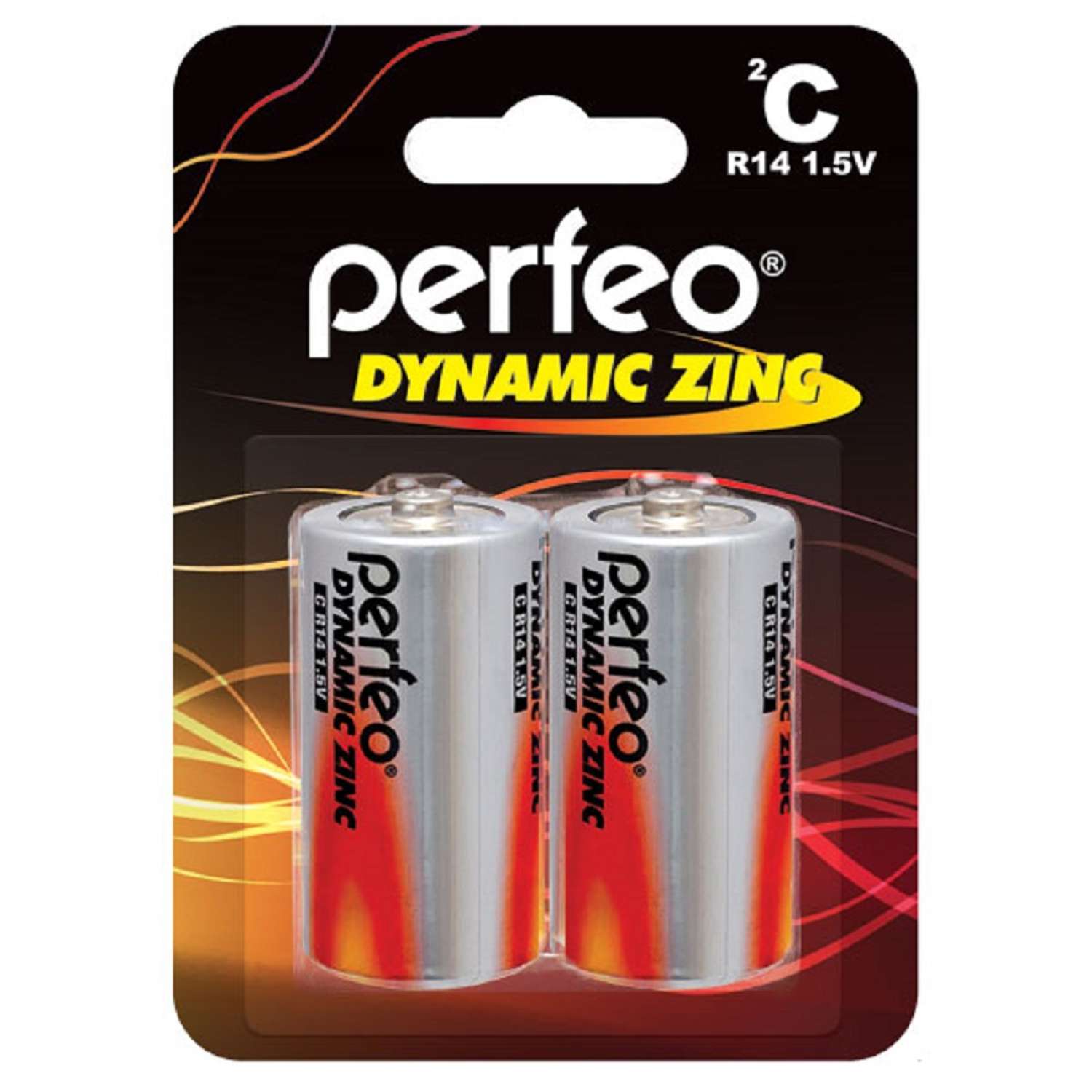 Батарейки Perfeo солевые PF R14/2BL - фото 1