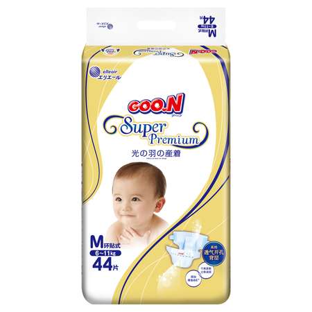 Подгузники Goon Premium 44 шт. M