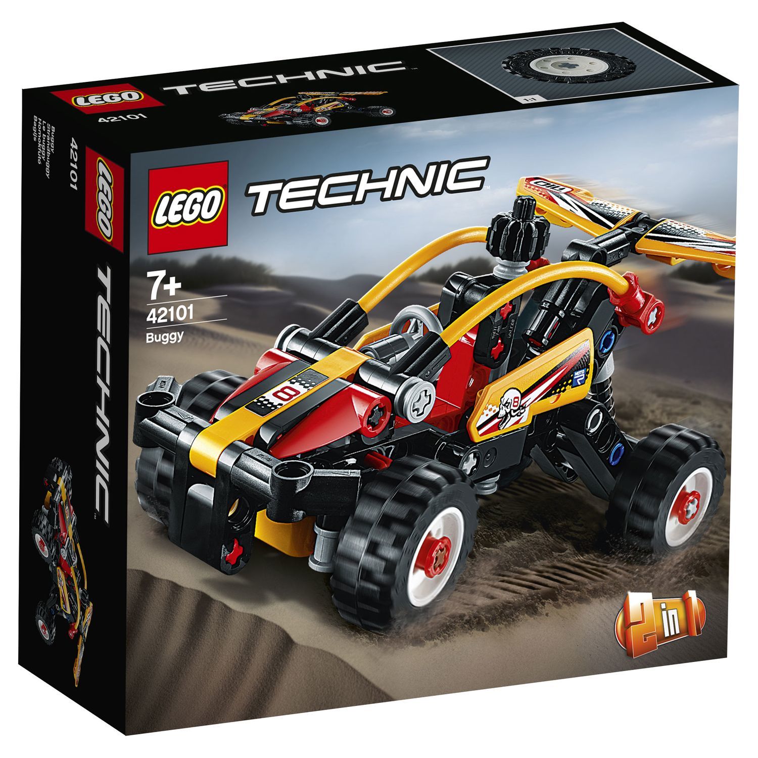 Конструктор LEGO Technic Багги 42101 купить по цене 9 ₽ в интернет-магазине  Детский мир