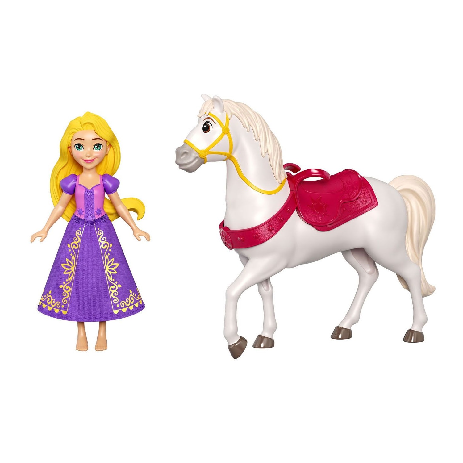 DISNEY PRINCESS Minis Rapunzel And Maximus Doll