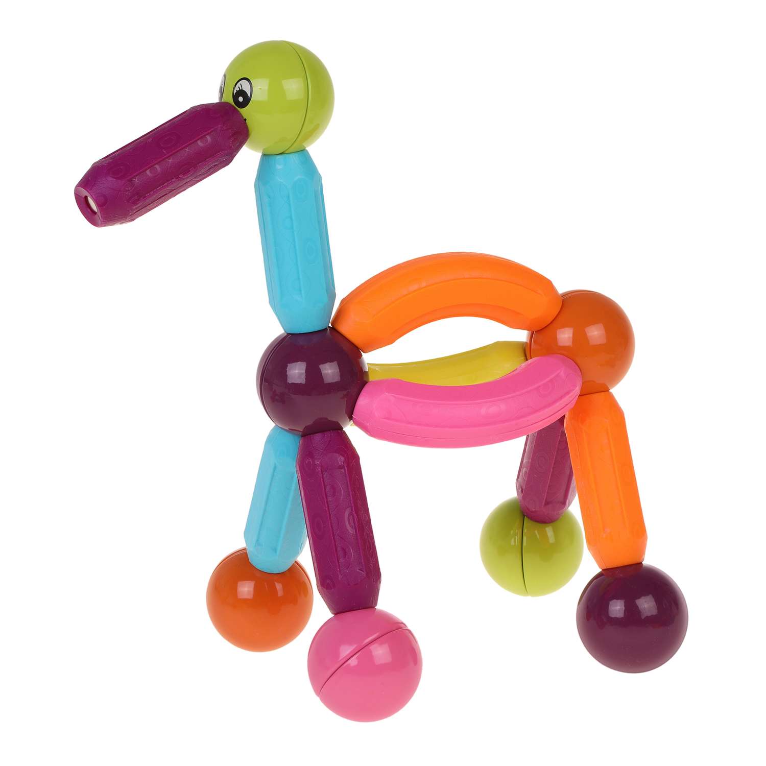 Магнитный конструктор детский Наша Игрушка для малышей магнитные шарики 32 детали - фото 1