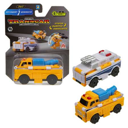 Грузовик 1TOY Transcar Double без механизмов желтый