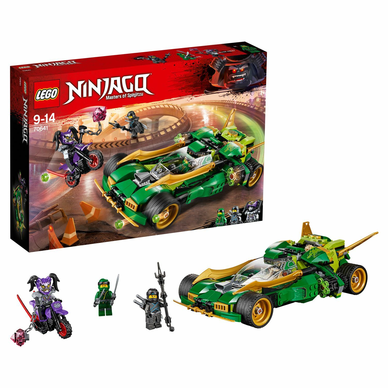 Конструктор LEGO Ночной вездеход ниндзя Ninjago (70641)