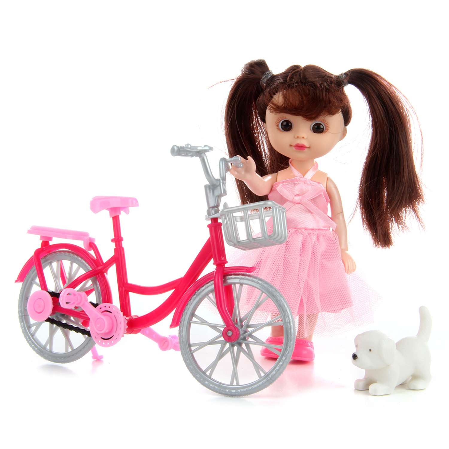 Кукла Veld Co На велосипеде 101949 - фото 1