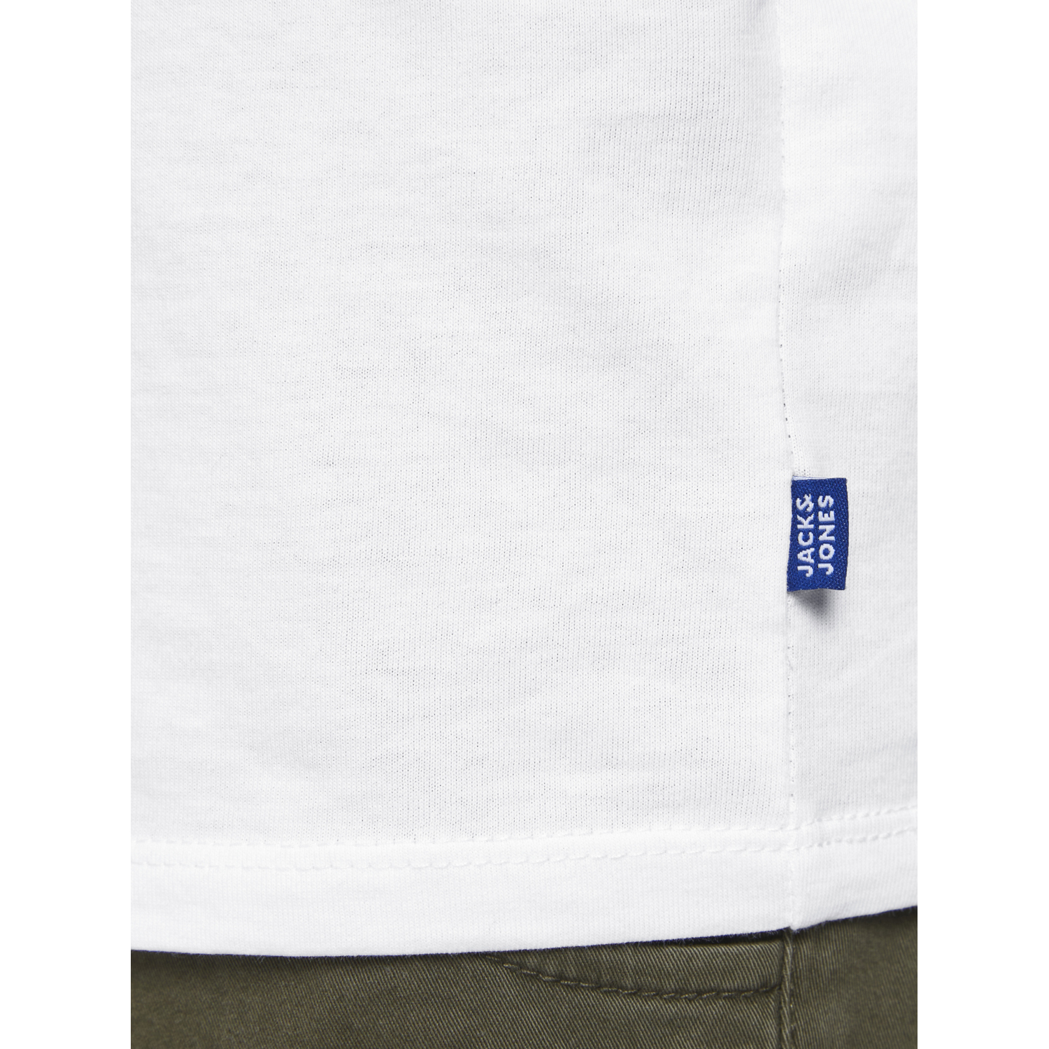 Футболка JACK AND JONES JUNIOR 12158433/White - фото 7