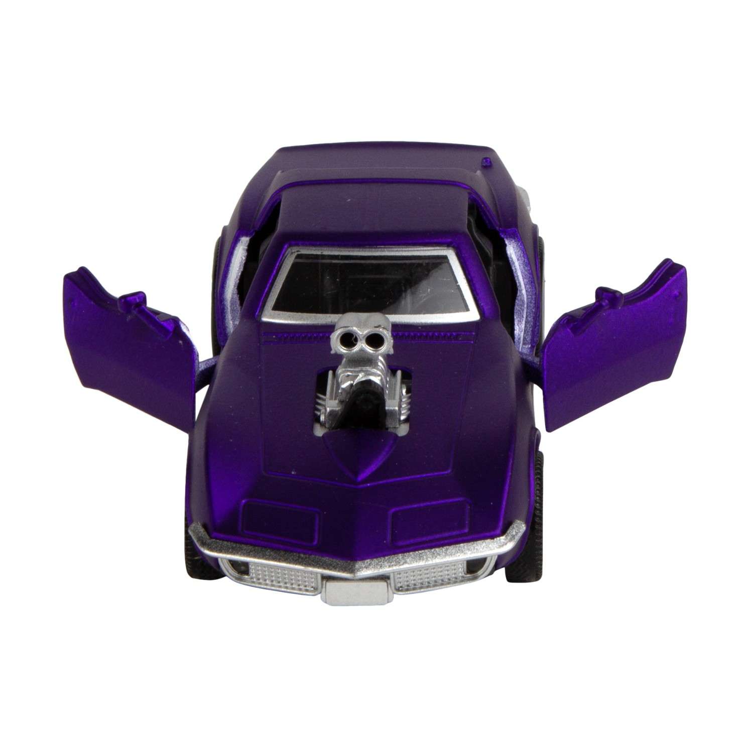 Машинка AUTOGRAND FAST NEON матовый со светом и звуком 1 34 фиолетовый 78340 78340 - фото 3