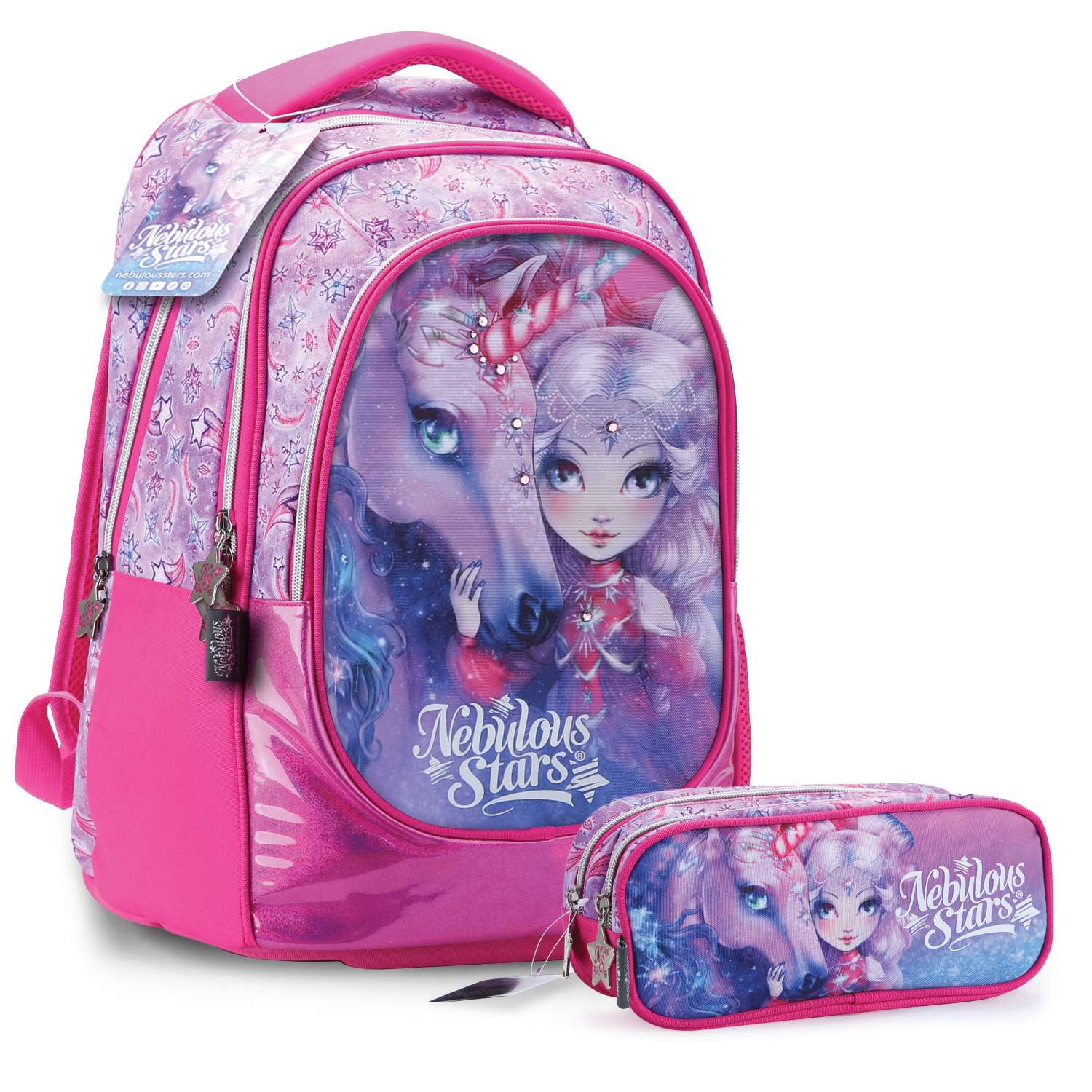 Школьный рюкзак Nebulous Stars для девочек - фото 6