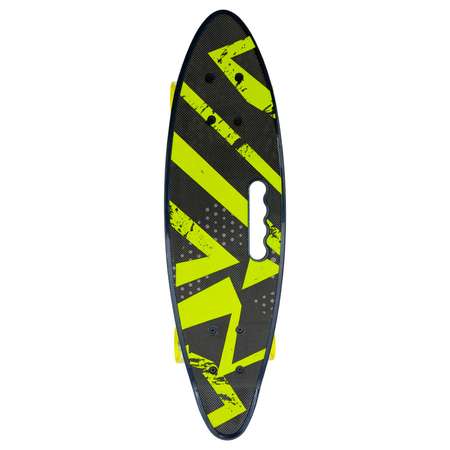 Скейт Cosmo пластиковый Черно-желтый cs901