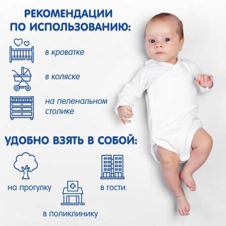 Пеленки одноразовые детские INSEENSE супервпитывающие Daily Comfort 60х60см 30 шт