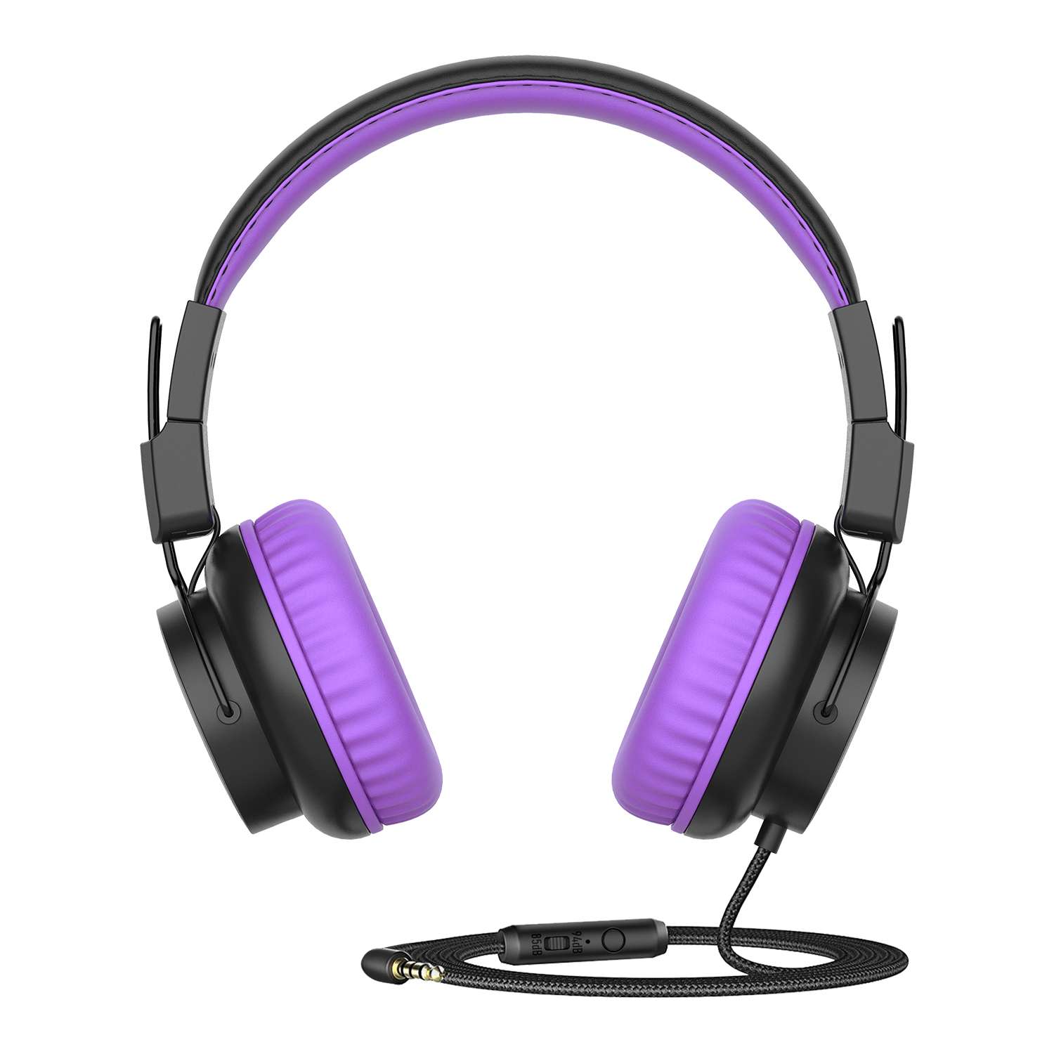 Наушники Gorsun GS-E92V purple с микрофоном - фото 2