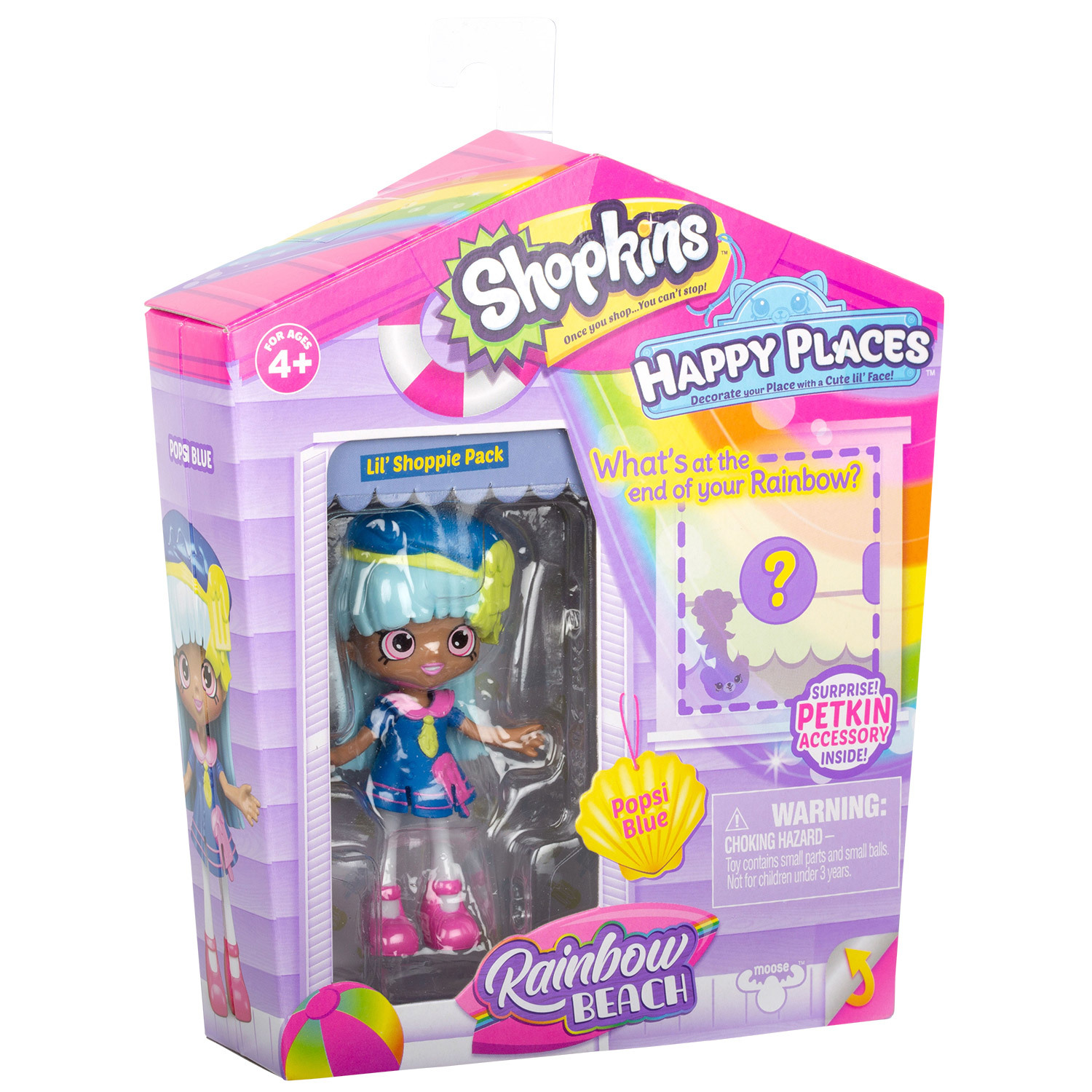 Игрушка Happy Places Shopkins с куклой Shoppie 56846 в непрозрачной упаковке (Сюрприз) 56846 - фото 3