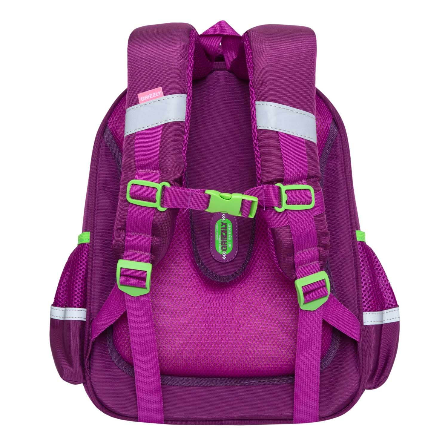Рюкзак школьный Grizzly Пёсик Фиолетовый RAz-086-13/2 - фото 3