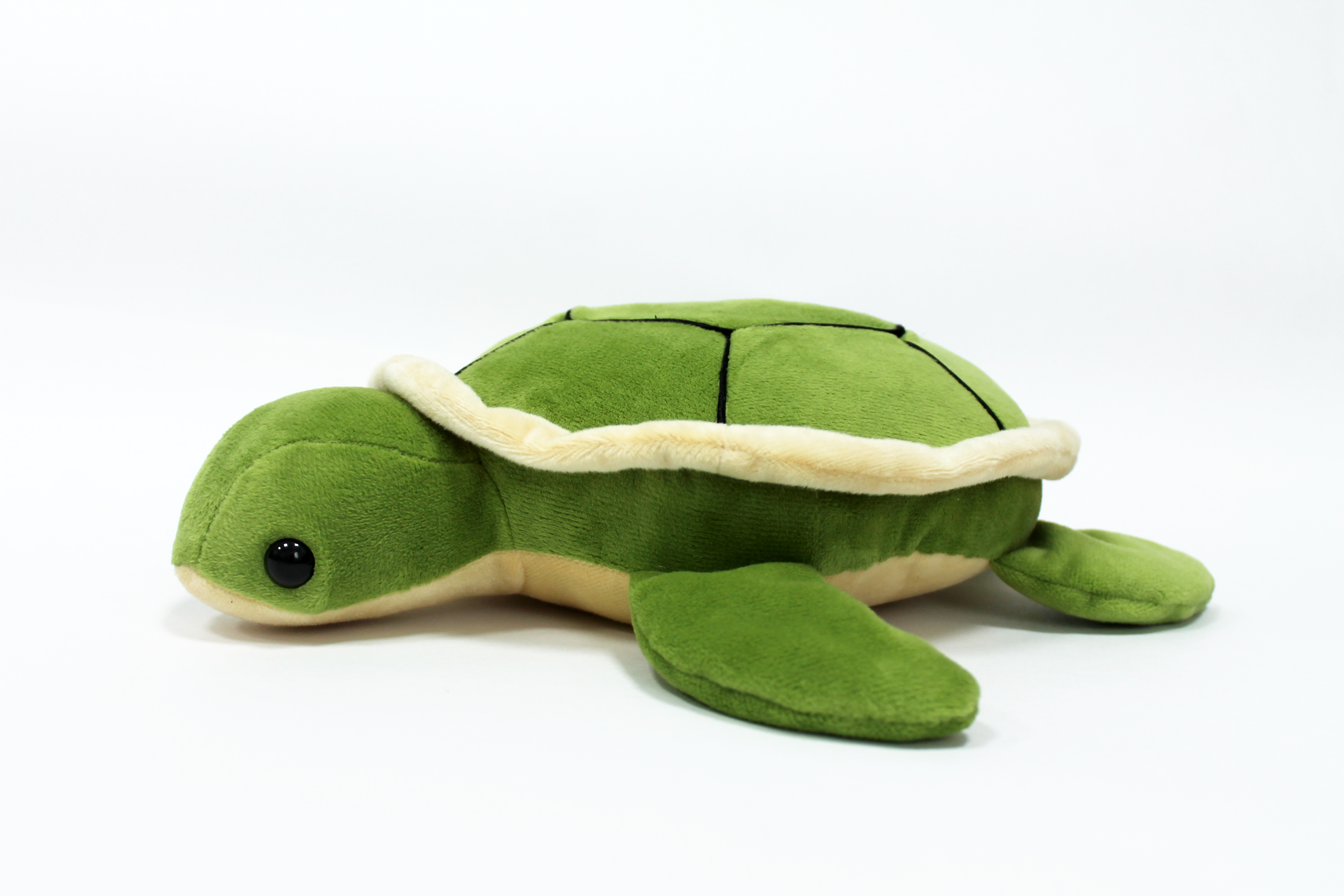 Игрушка мягкая Дивале Черепаха морская темный кант 45 см - фото 2