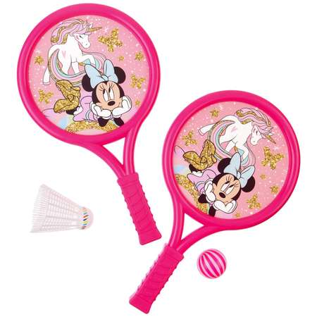 Набор игровой Disney ракетки воланчик и мячик Минни Маус Disney