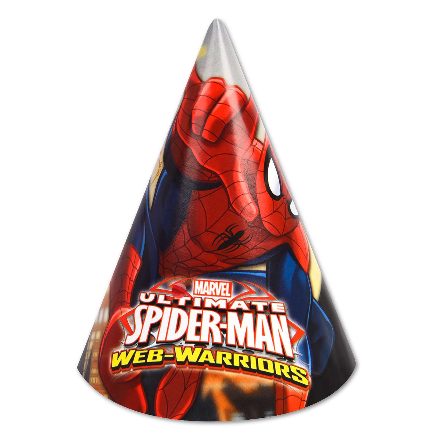 Колпак Decorata Party Spiderman 6шт 1501-5023 - фото 1
