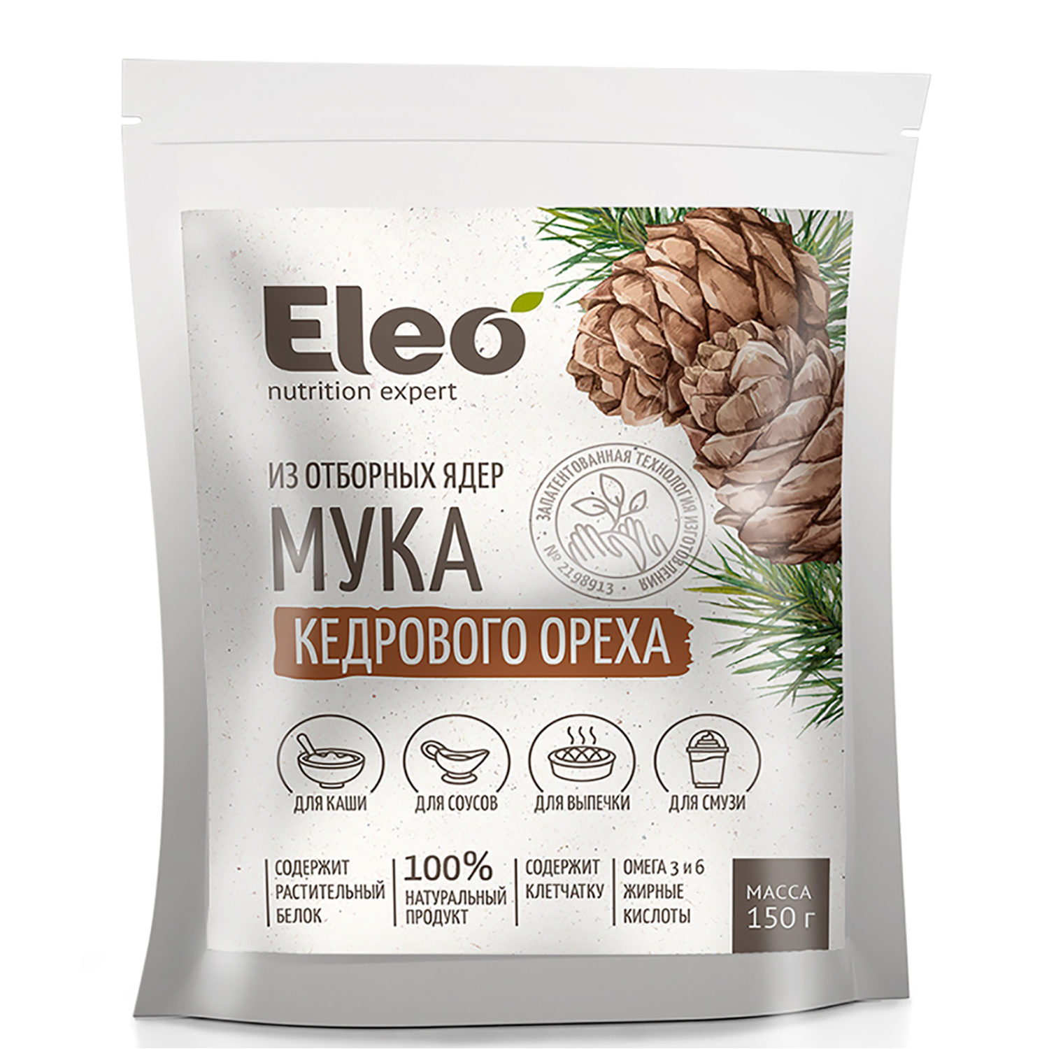 Мука Eleo кедровая 150г - фото 1